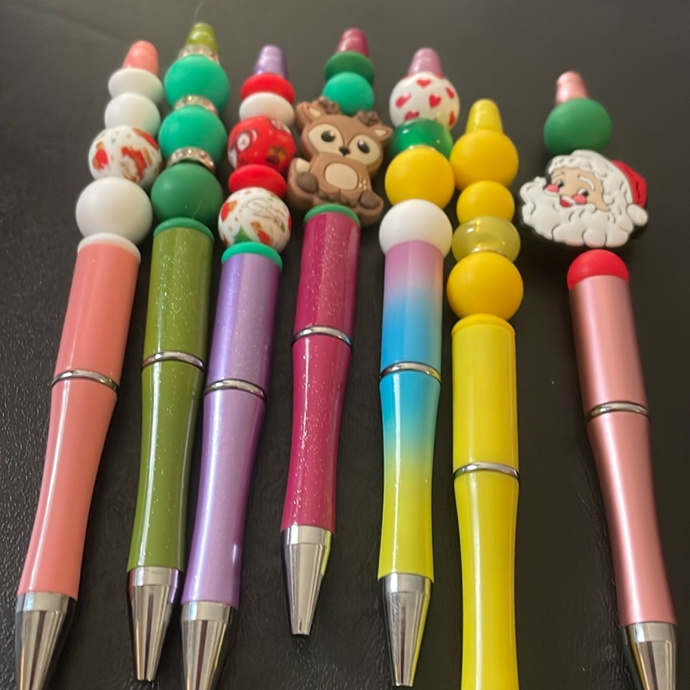 Handcrafted beaded pens pick one